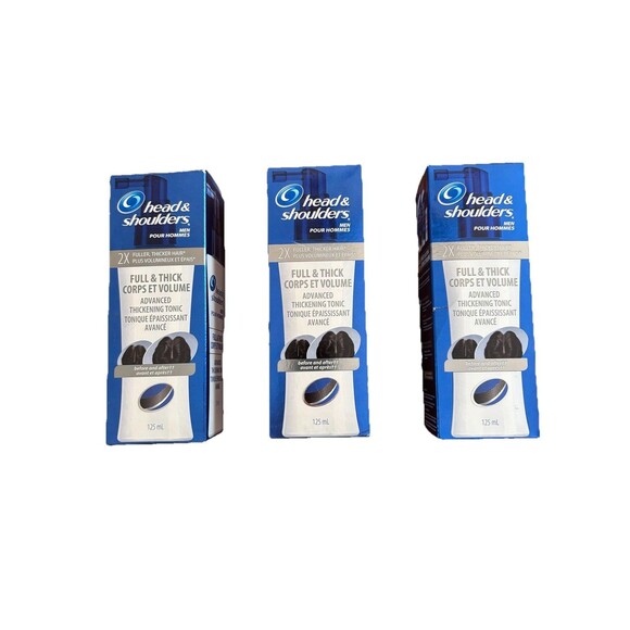 (3) Head & Shoulders Full & Thick Advanced Thickening Tonic 4.2 oz NEW NIB - Picture 1 of 4